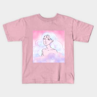 mom i love anime Kids T-Shirt